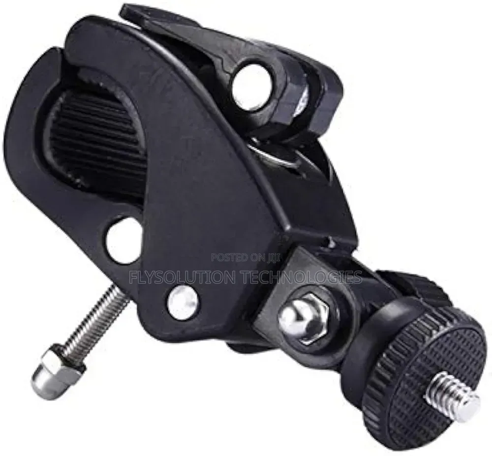 360-degree Rotating Handlebar Mount Phone Holder Clamp