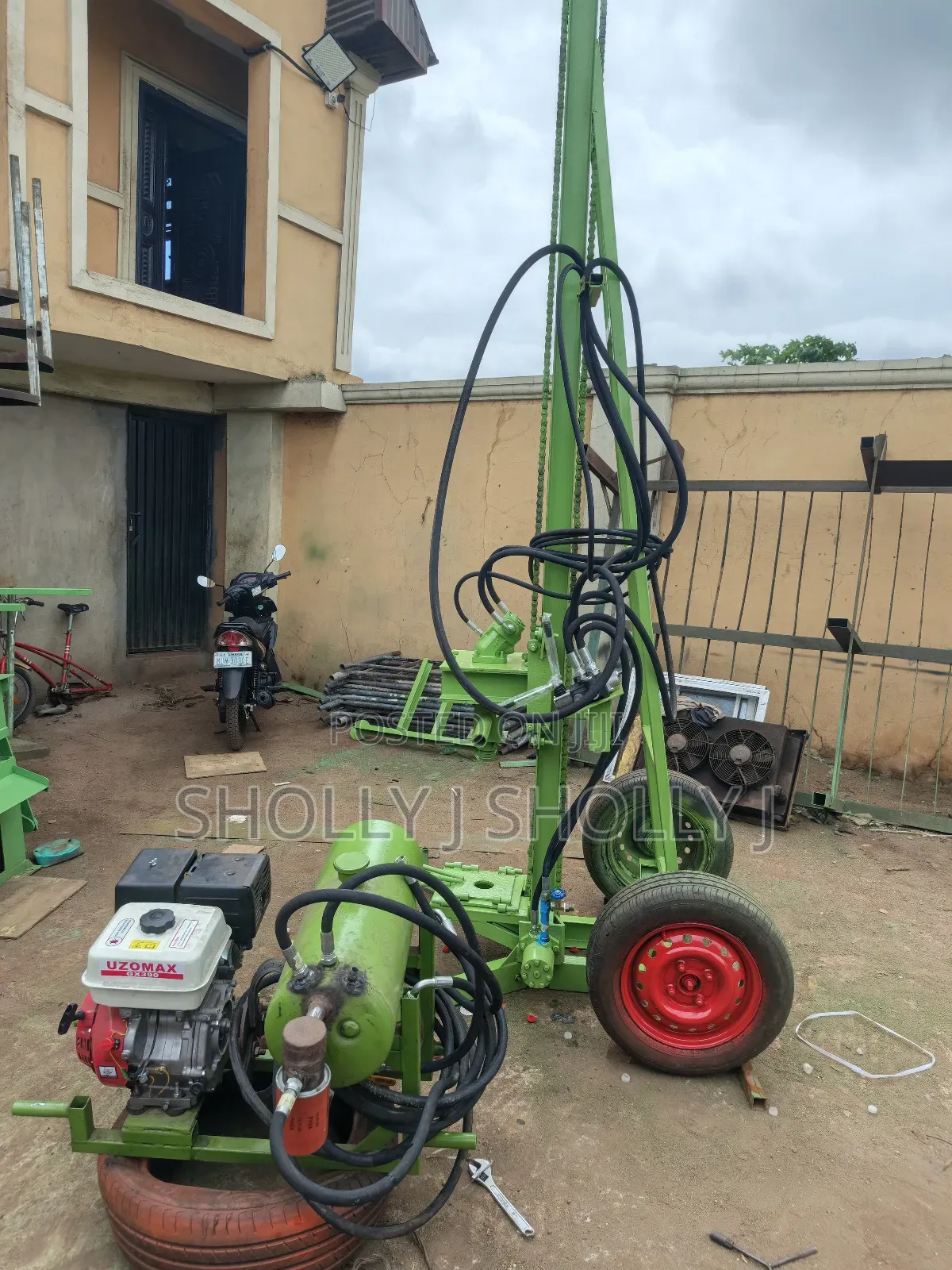 Mini Hydraulic Borehole Machine Rig