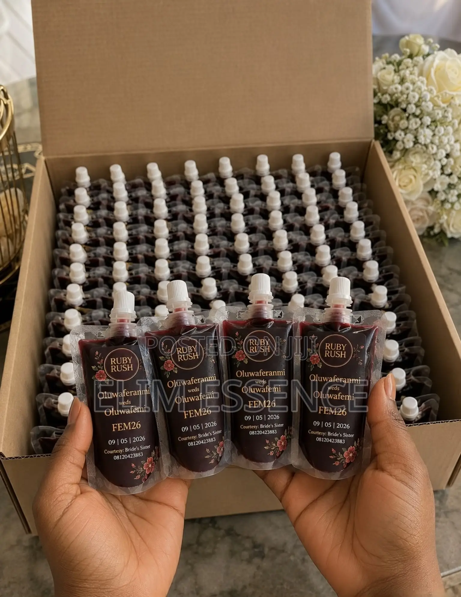 Ruby Rush Natural Zobo Drink | Event Souvenirs |