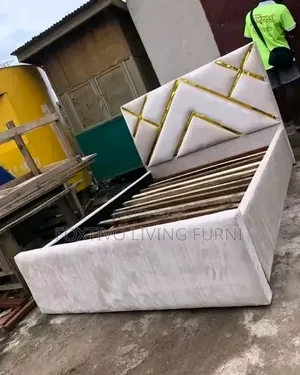 4 by 6 Bed Frame Plus Bedside Drawer