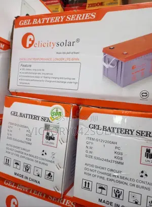 200ah Felicity Dry Cell Battery Available