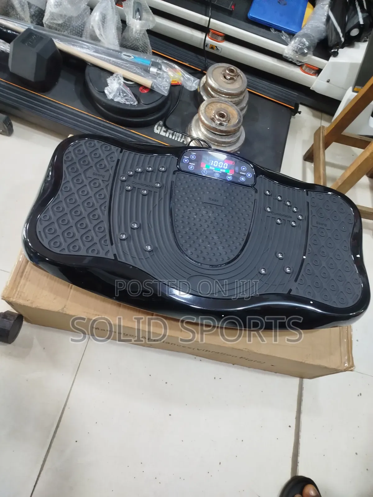 Big Black Platform Massager Machine