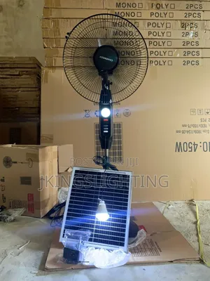 Solar Standing Fan
