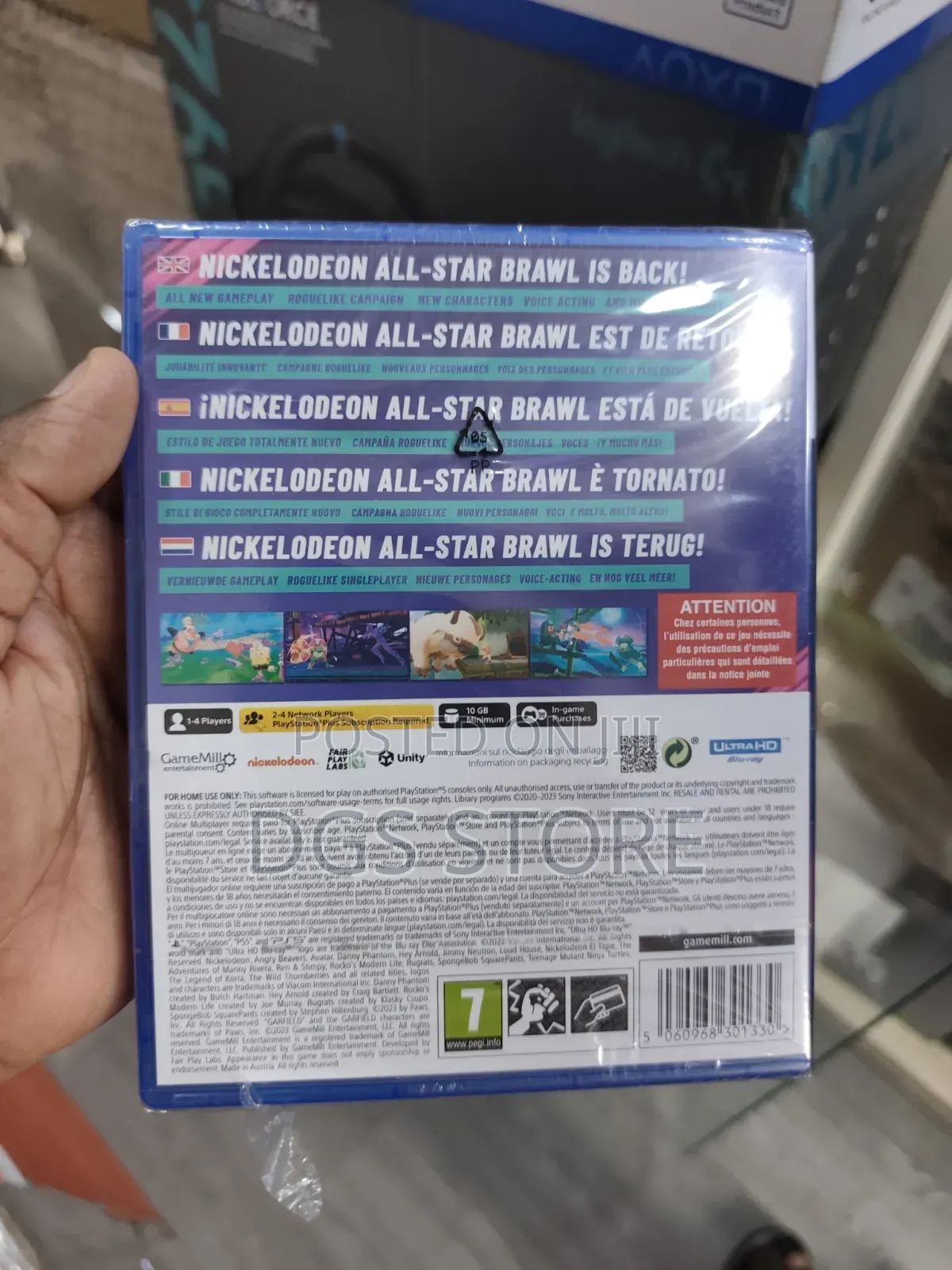 Ps5 Nickelodeon All Star Brawel 2 Game