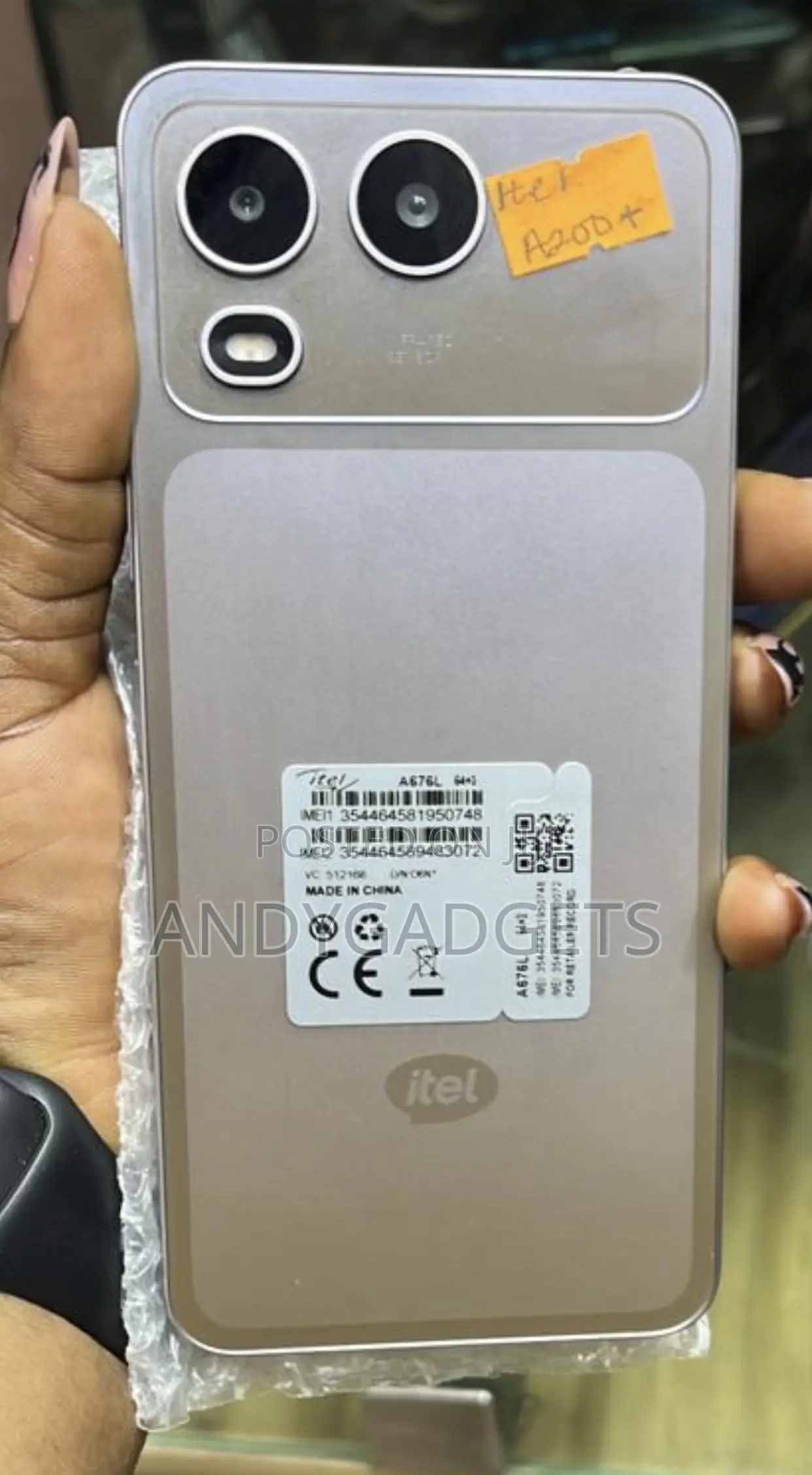 Itel A200+ 64 GB Gray