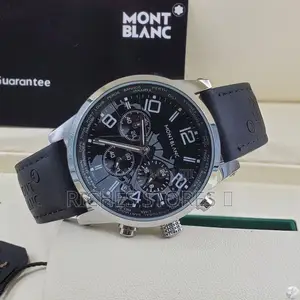 The Montblanc Timewalker Leather Watch