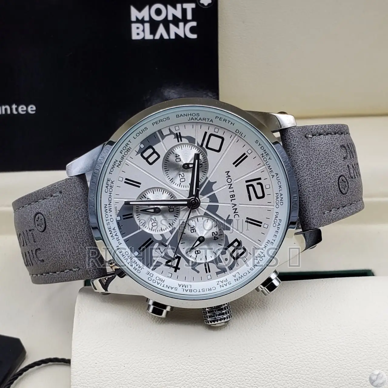 The Montblanc Timewalker Leather Watch