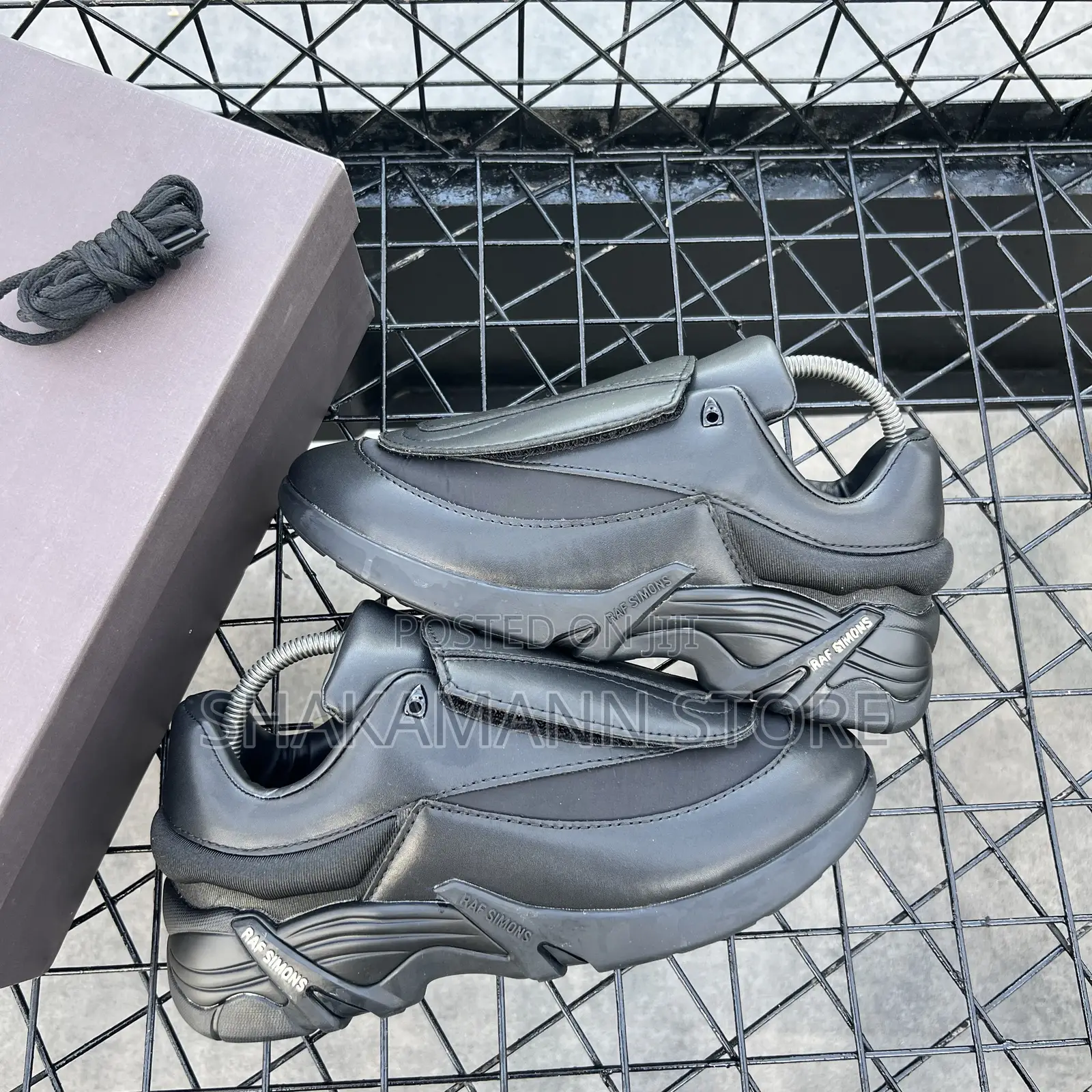 Original Raff Simons Shoes Triple Black