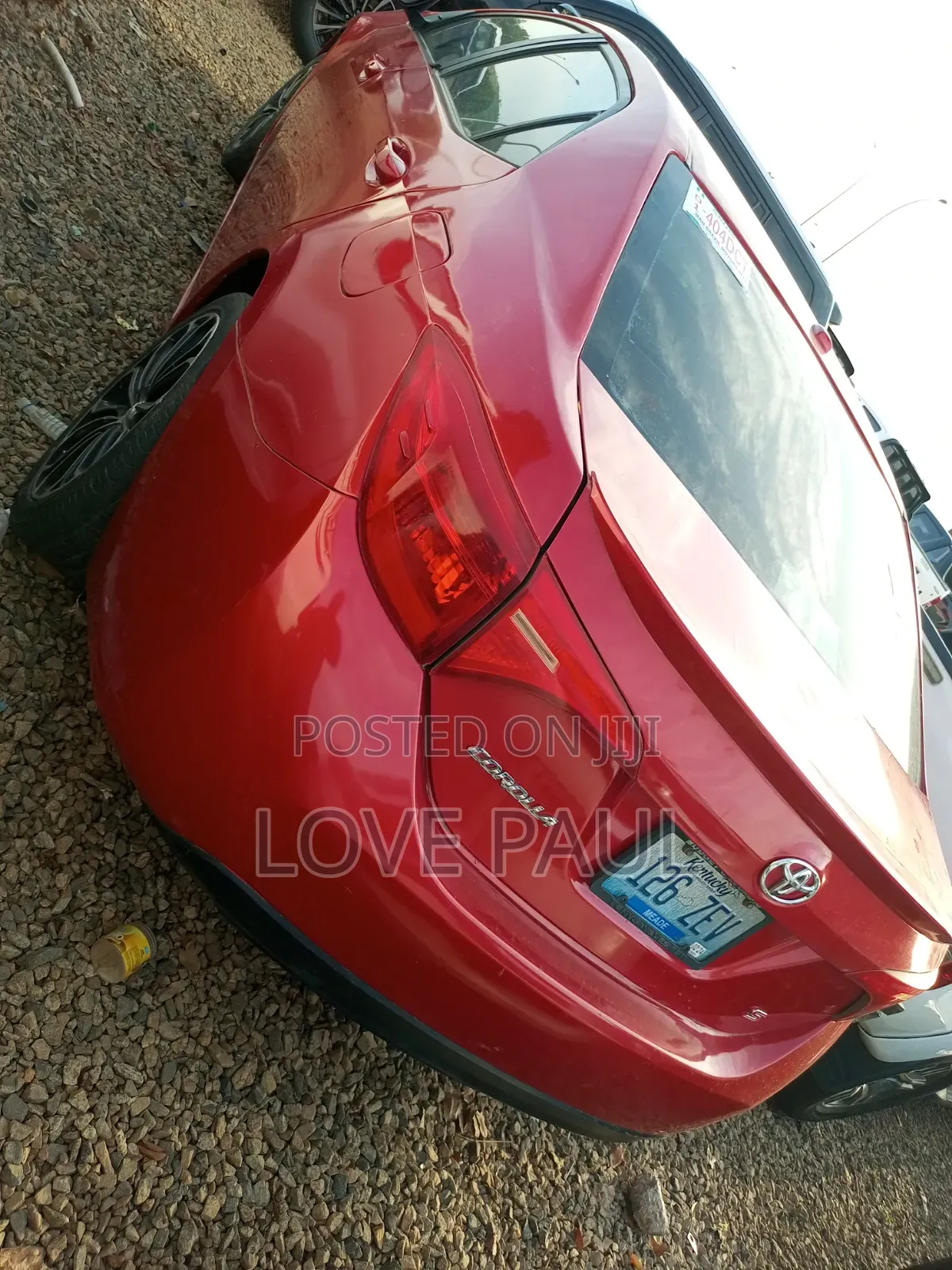 Toyota Corolla 2014 Red