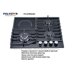 3+1 60cm Electric and Gas Burner