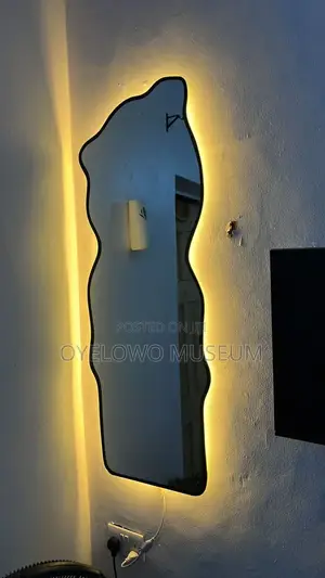 Led Mirror For Room Aesthetic / Modern Bathroom Bedroom Mirror
