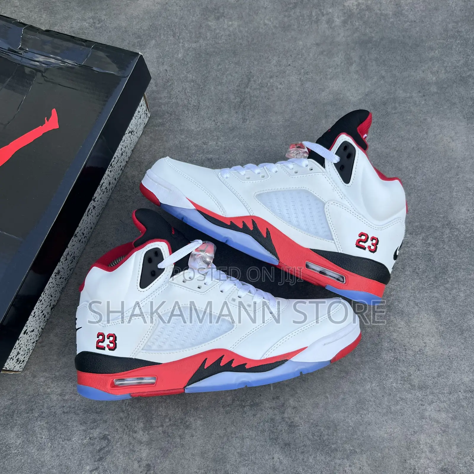 Original Air Jordan 6 Fire Red Black