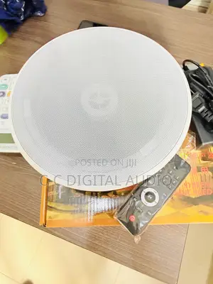 Frameless Ceiling Speakers With Remote Control