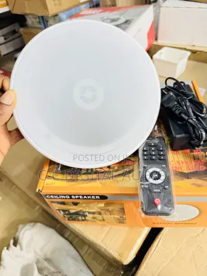 Bluetooth Frameless Ceiling Speaker With Remote
