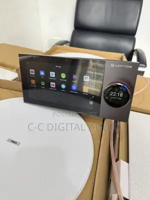 Android Screen Smart 7inches Inwall Amplifier for Ceiling Speakers