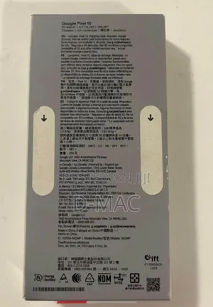 New Google Pixel 10 128 GB Black