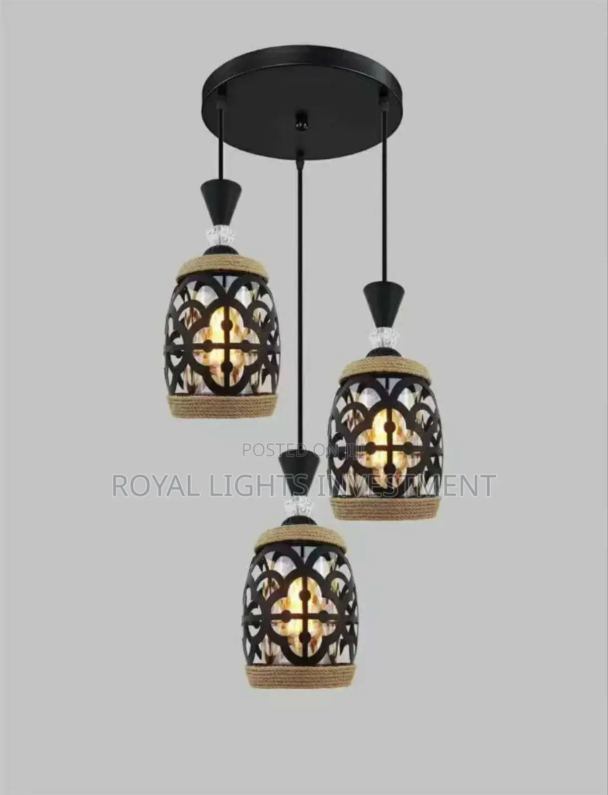 3 in One Pendant Light