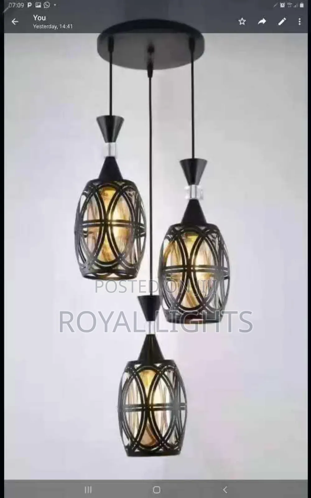 3 in One Pendant Light