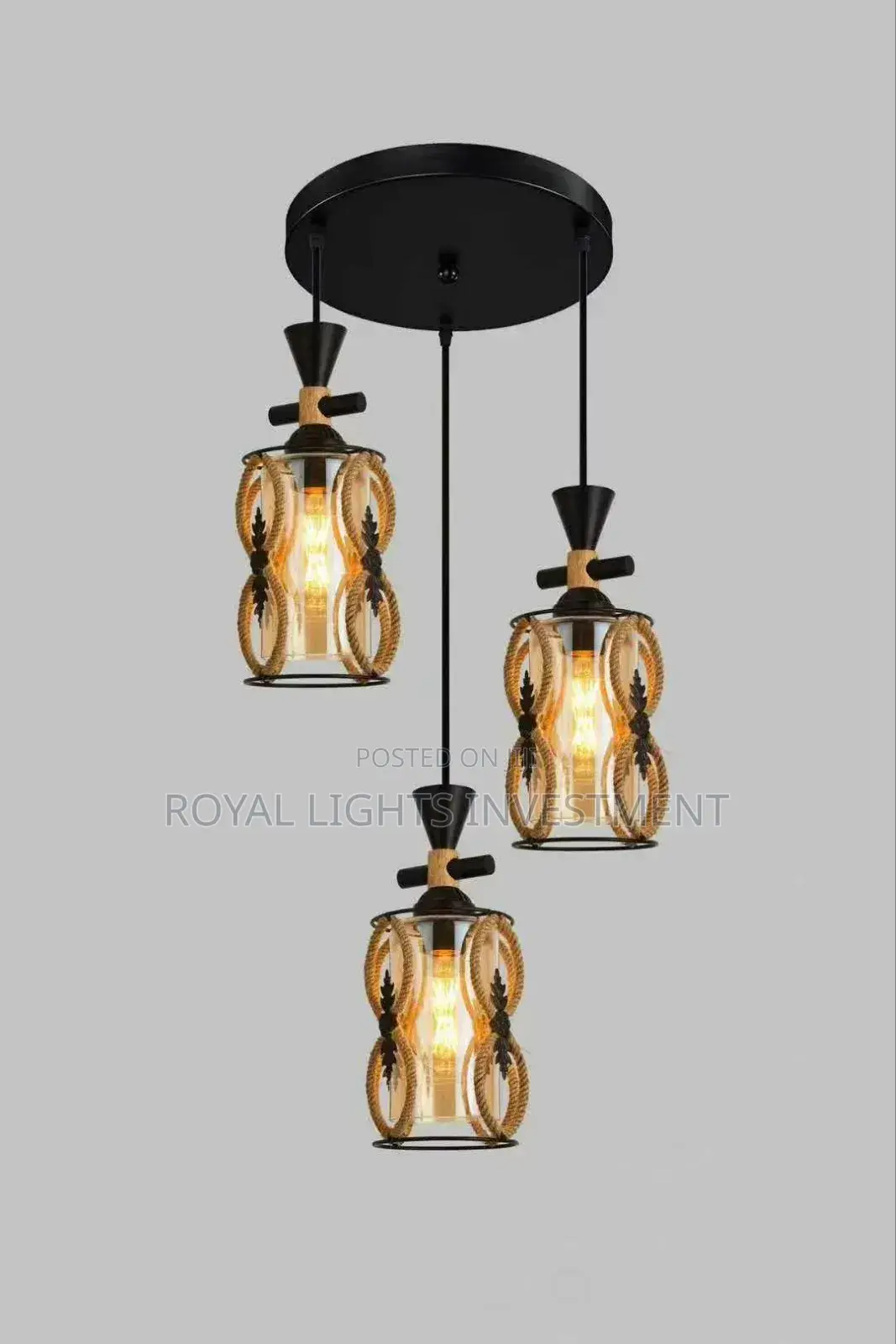 3 in One Pendant Light