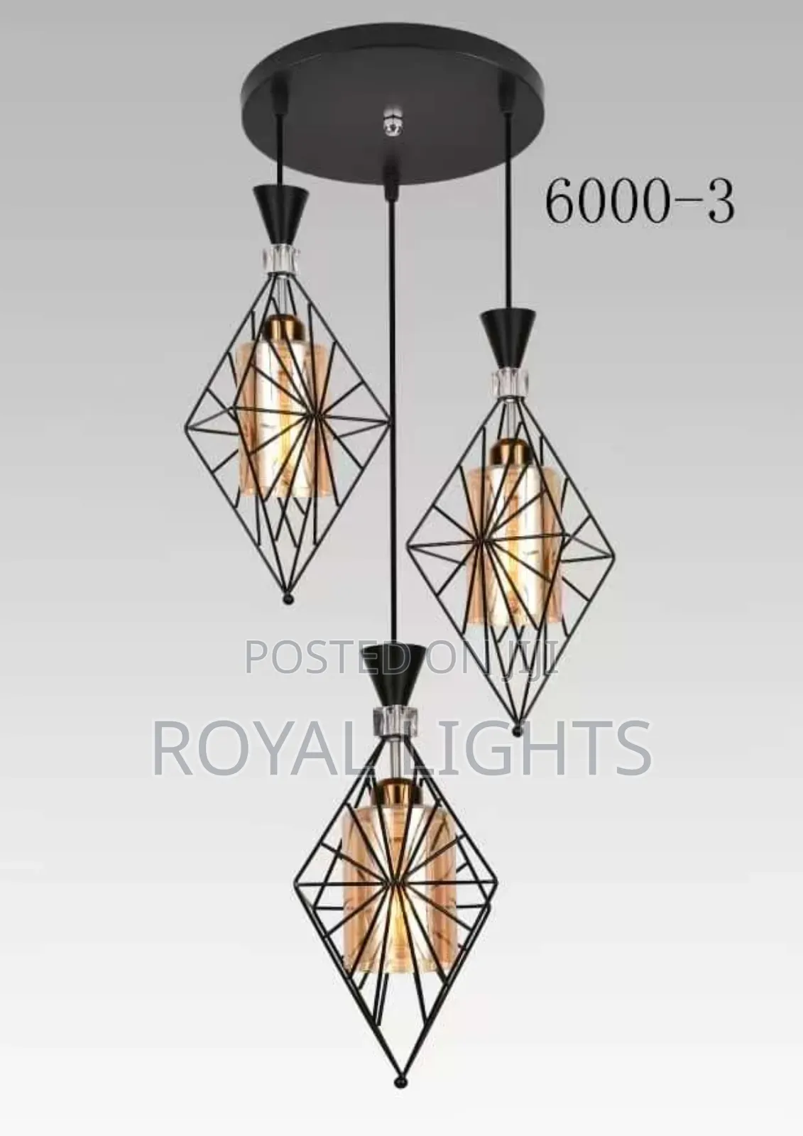 3 in One Pendant Light