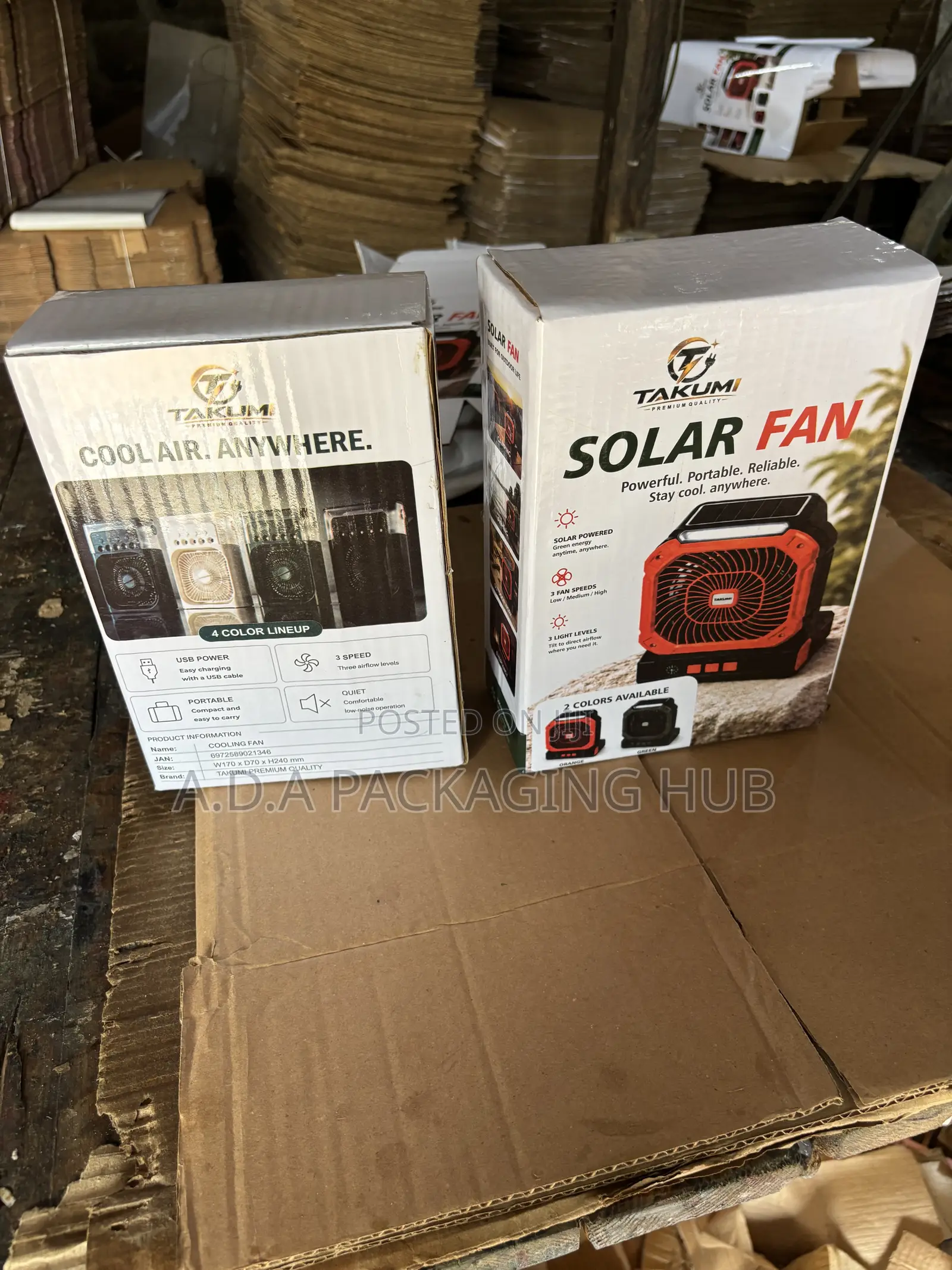 Laminated Carton Box (Full Branding)