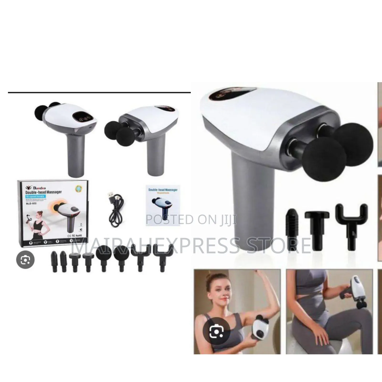 Double - Head Massager (10 Speed Level) 2st7
