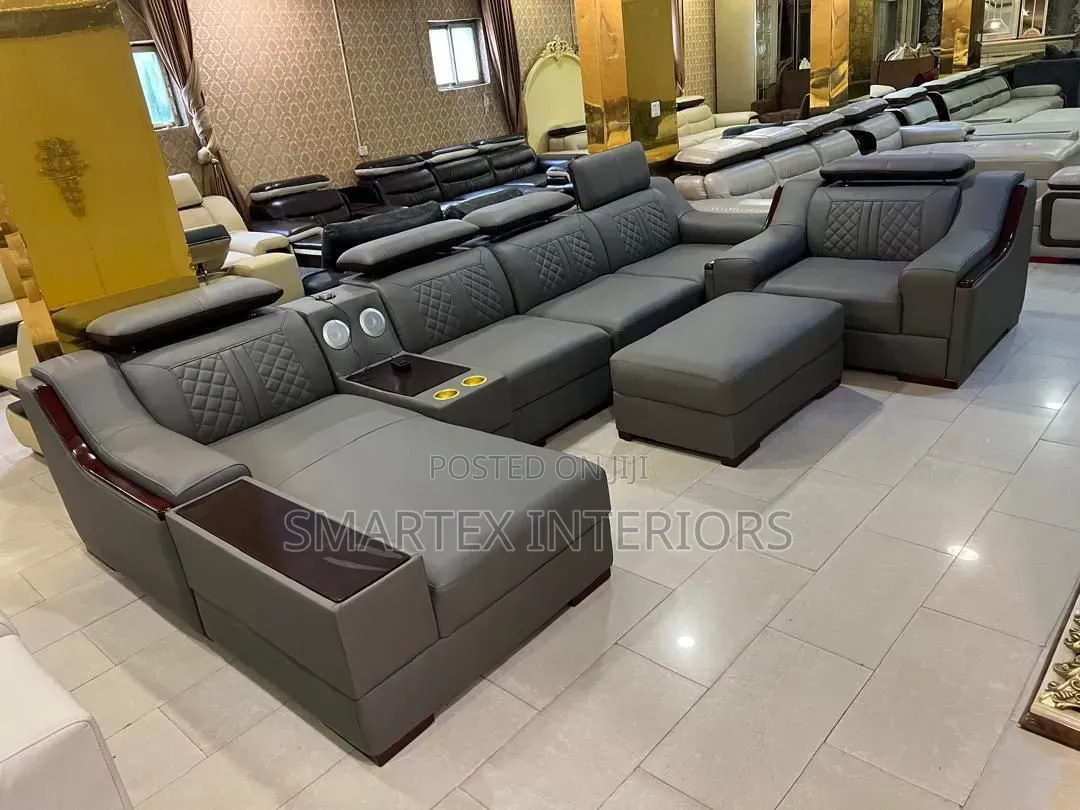Best Quality Leather L-Shape Sofa