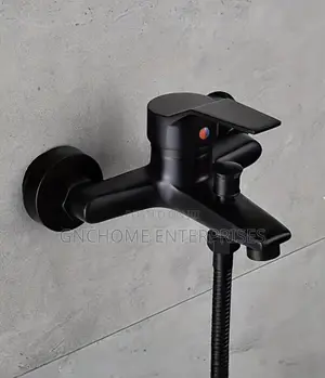 Bath Mixer Tap Black