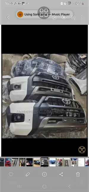 Front Bumper Hilux Adivection Face 2020 Model Available