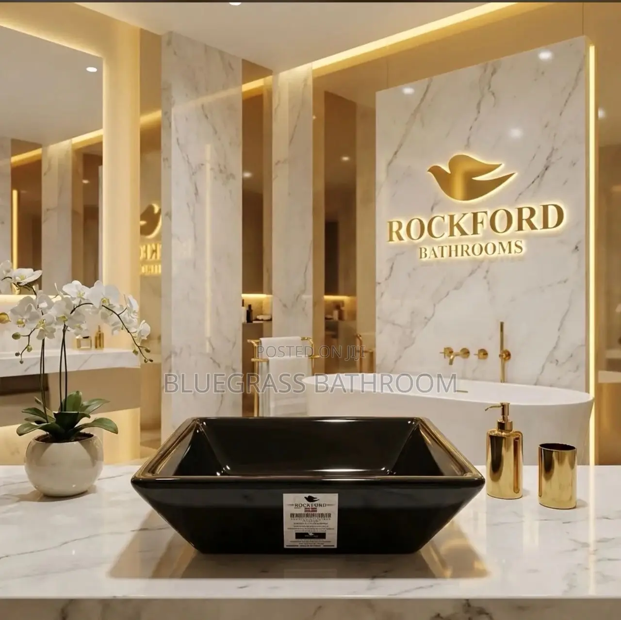 Black Countertop Basin