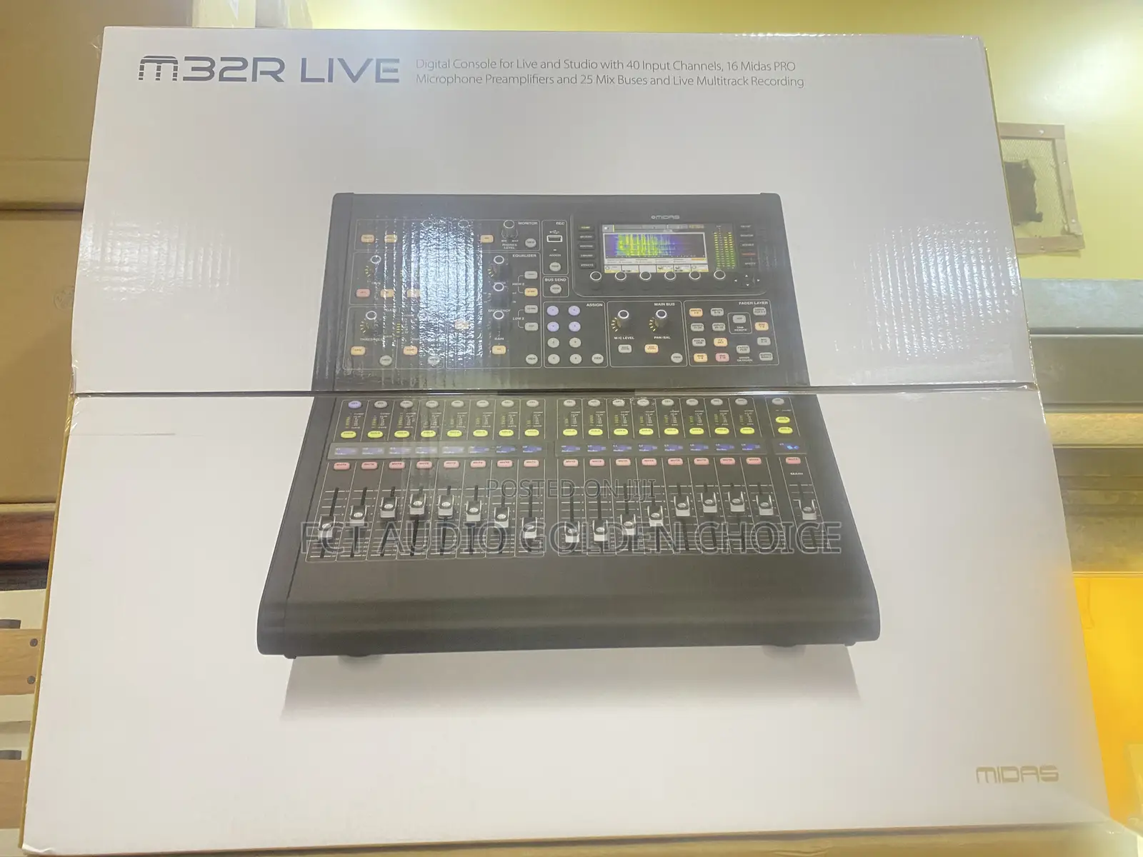 Midas M32r Live