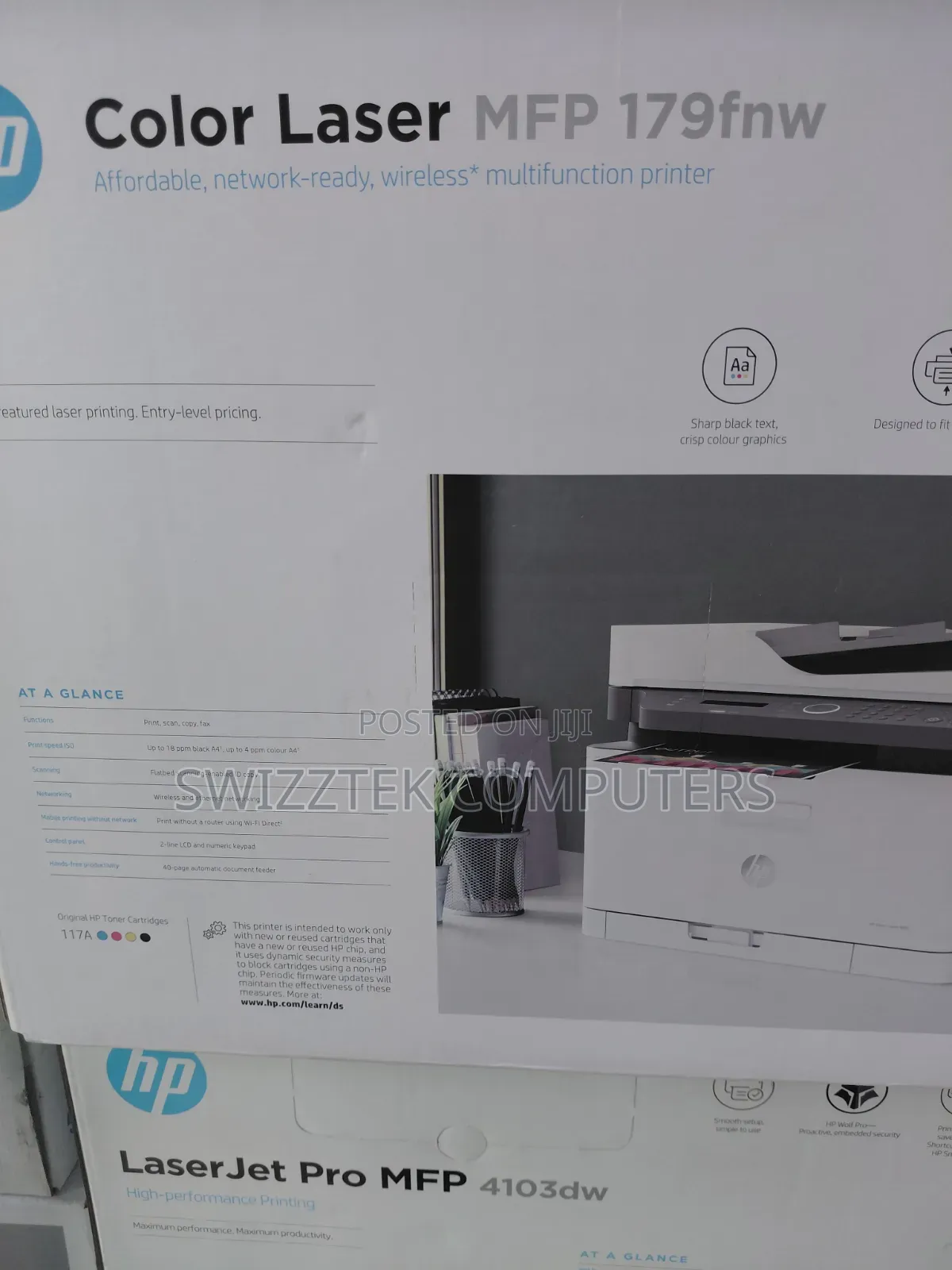 Hp Colour Laser MFP 179fnw Printer