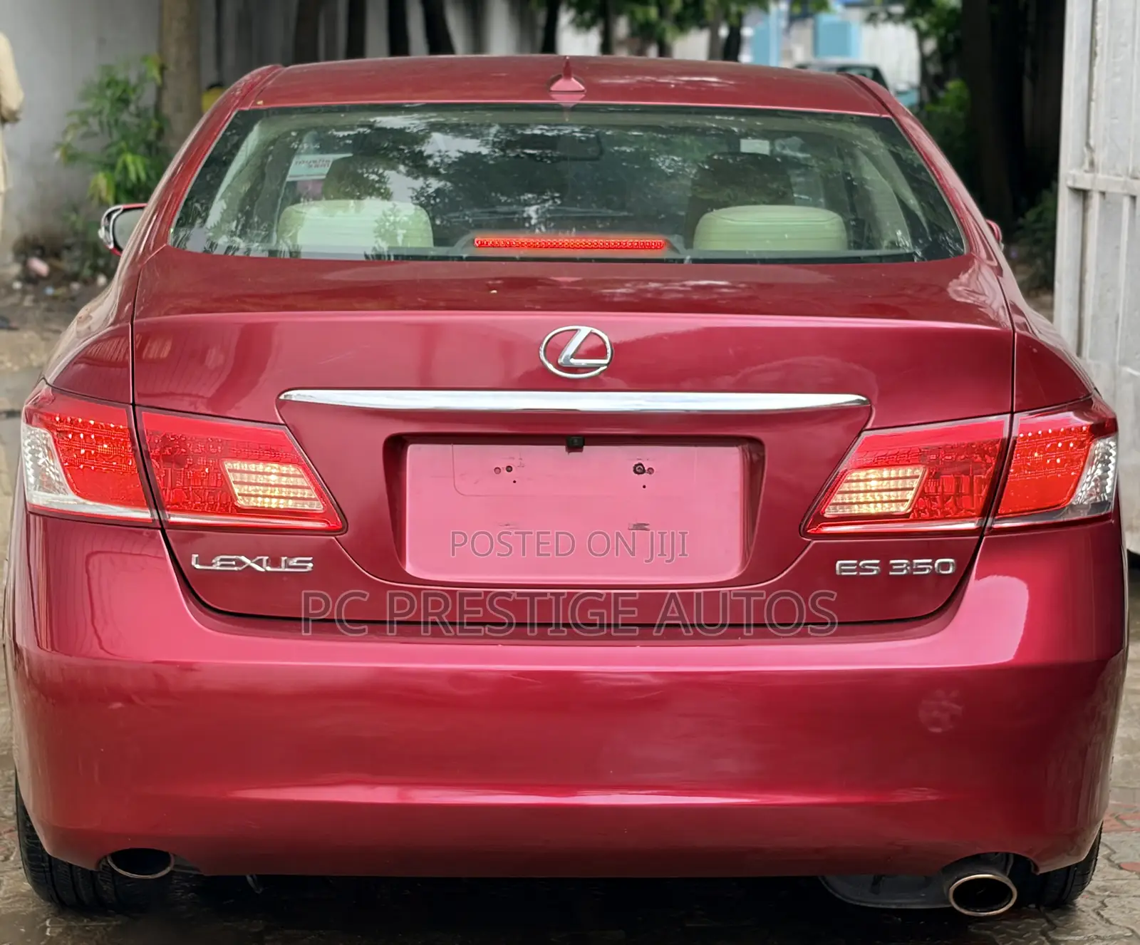 Lexus ES 350 2010 Red