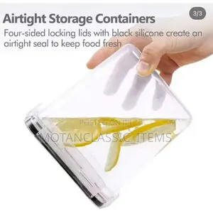 42pcs Airtight Plastic Storage Container (With Label, Spoon, and Pen).
