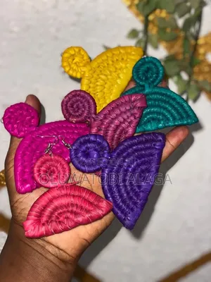 Raffia Earrings