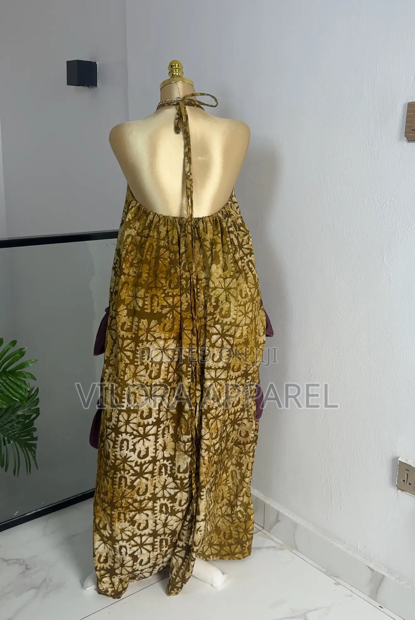 Backless Dress Bubu Style