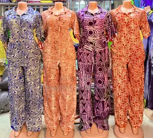 Two Piece Adire Silk