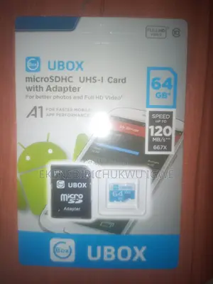 Ubox Memory Card 128gb, 64gb and 32gb (Class 10) for CCTV
