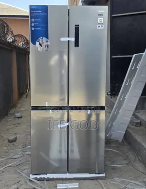 Midea French Doors Inverter 2 Doors Bottom Freezer 2 Door Top Fridge