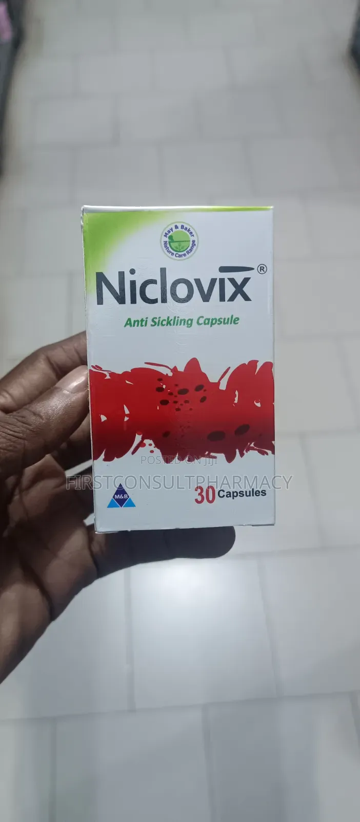 Niclovix Anti-Sickling Capsules X 30