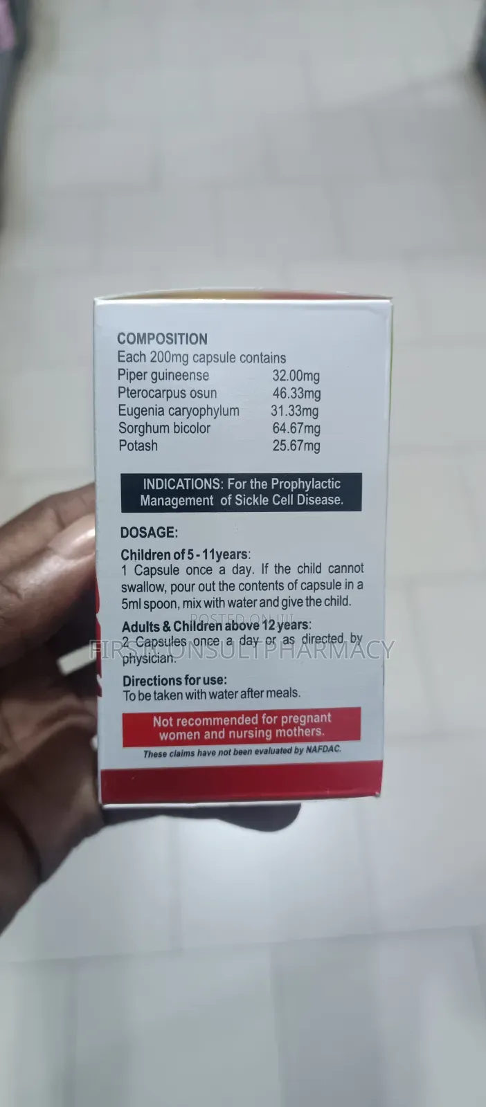 Niclovix Anti-Sickling Capsules X 30