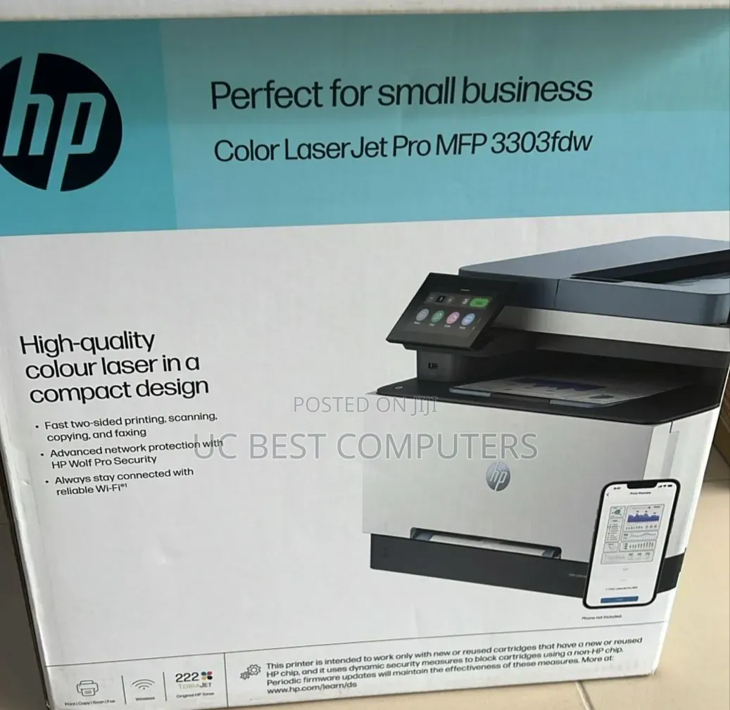 Hp Color Laser Jet Pro MFP 3303fdw Printer