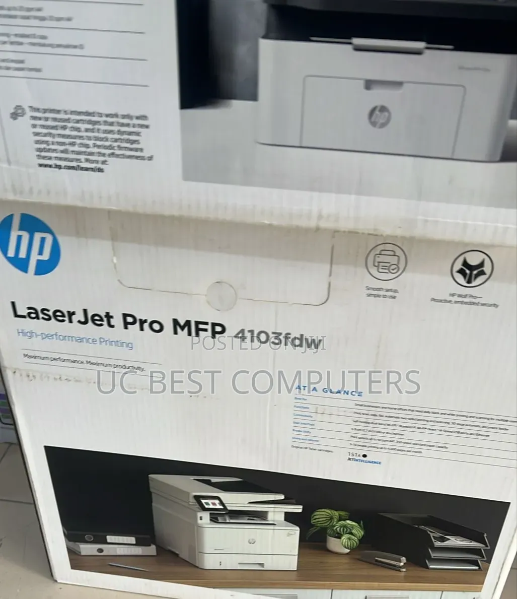 Hp Laser Jet Pro MFP 4103fdw Printer