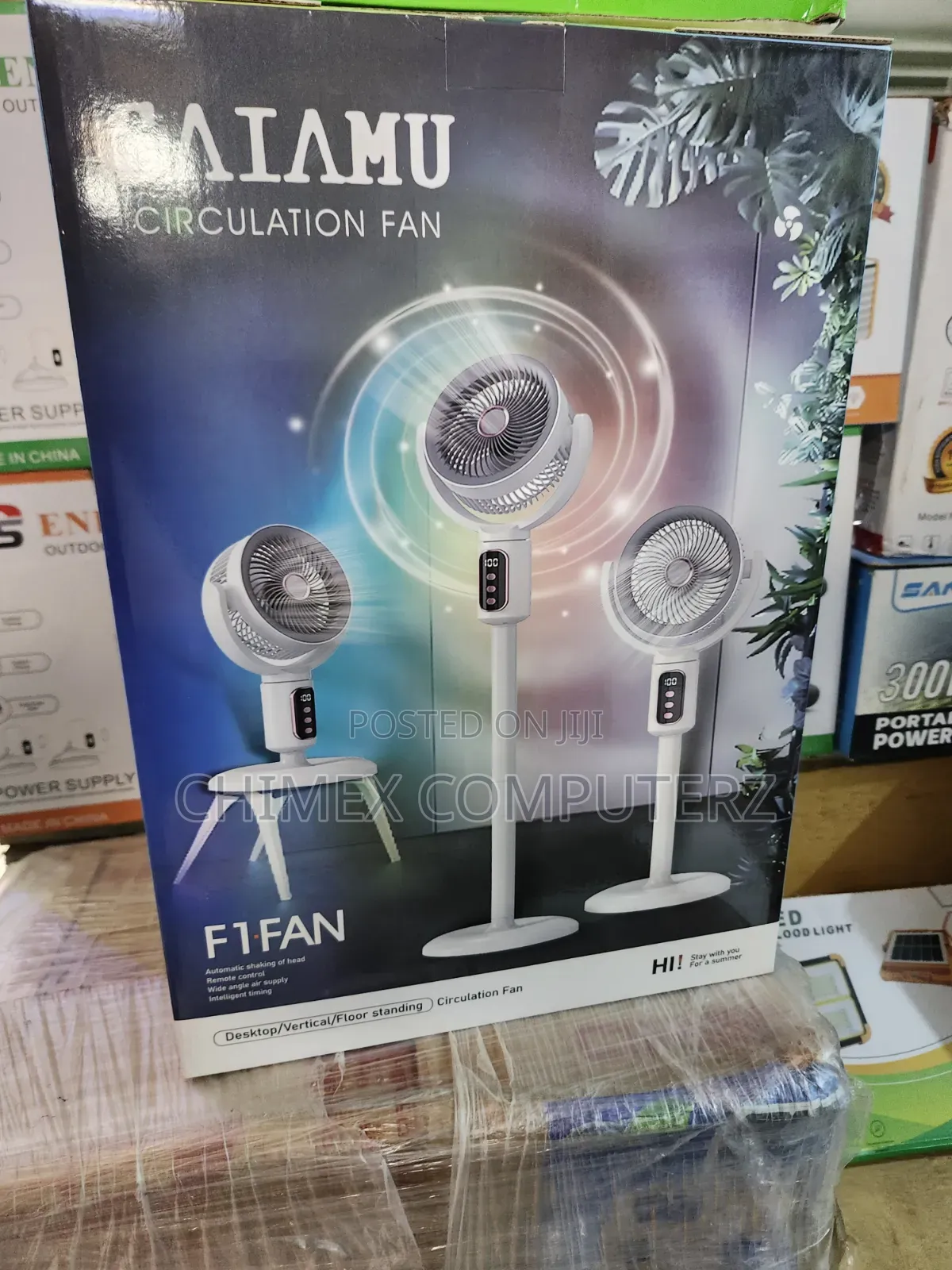 Saiamu F1 Rotating Extendable Fan