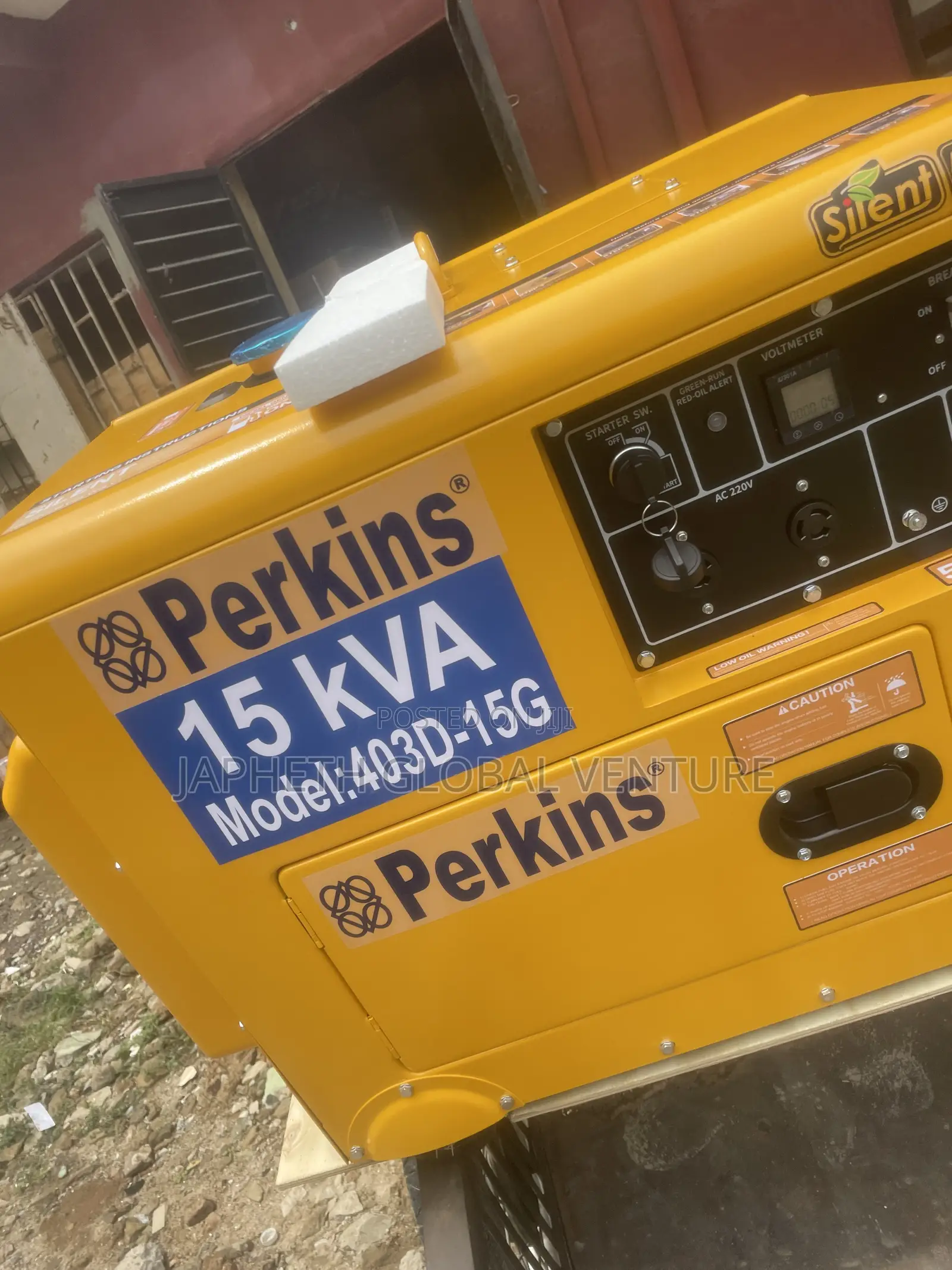 Perkins 15kva Silent Diesel Generator With Avr System