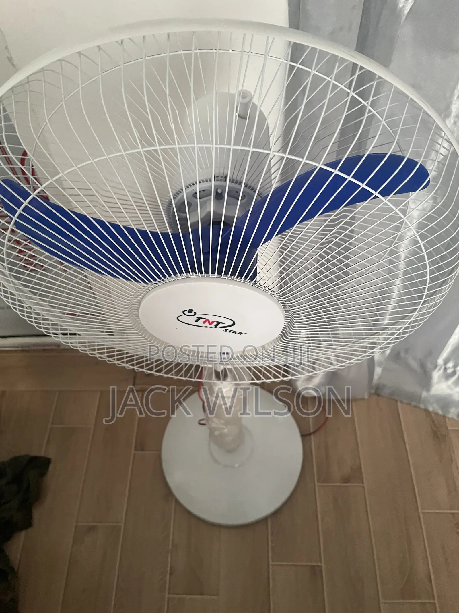 Solar Panel Rechargable Fan