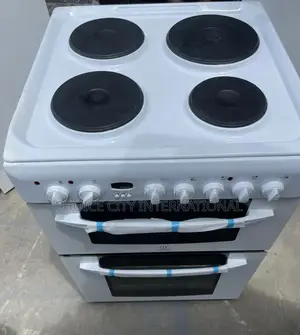 Indesit Electric Four Burner Cooker With Oven