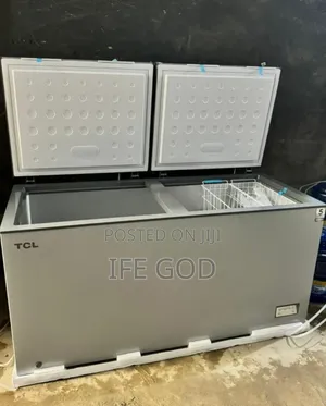 Original TCL Chest Freezer 650litters Low Voltage 2 Doors (100%Copper)