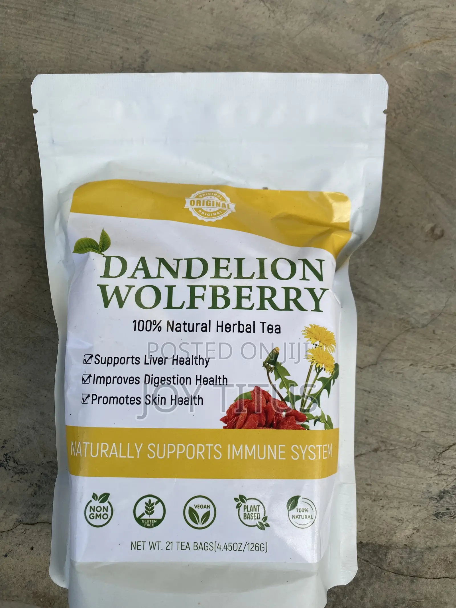 Dandelion Wolfberry Herbal Tea