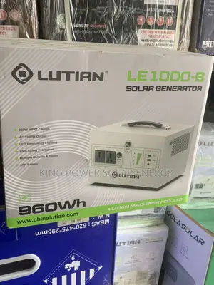 Lutian 1000 Solar Generator With Two 400w Solar Panels